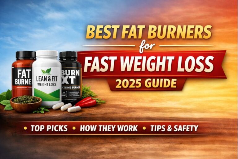 Best Fat Burners for Fast Weight Loss 2025 Guide